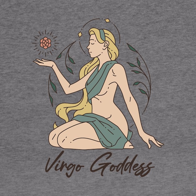 Virgo Goddess by Garden Avenue Designs